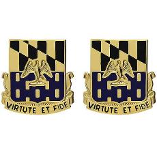 313th Infantry Regiment Unit Crest (Virtute Et Fide)